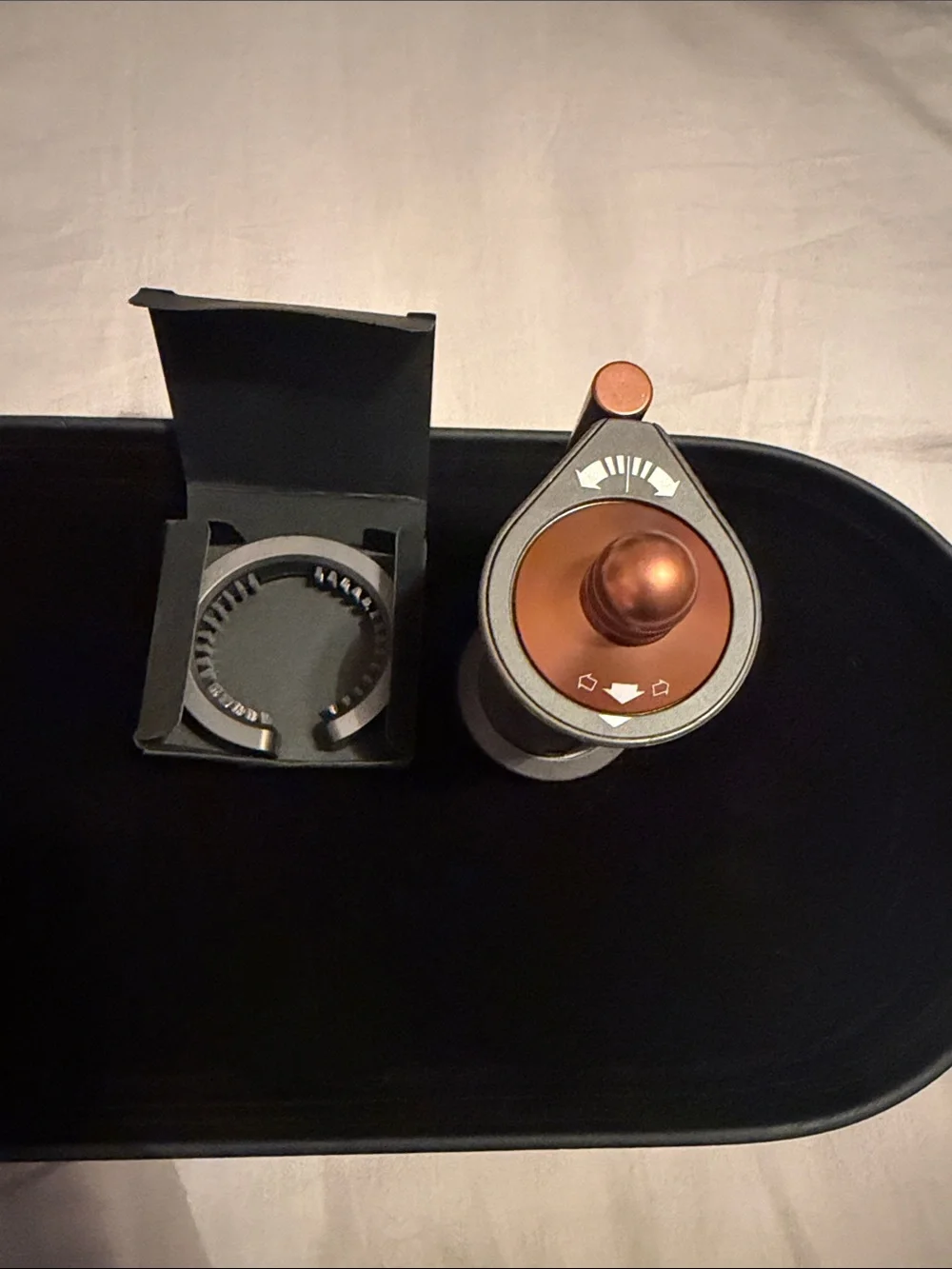 Dyson Airwrap Copper and Gray Styling Barrel Attachments